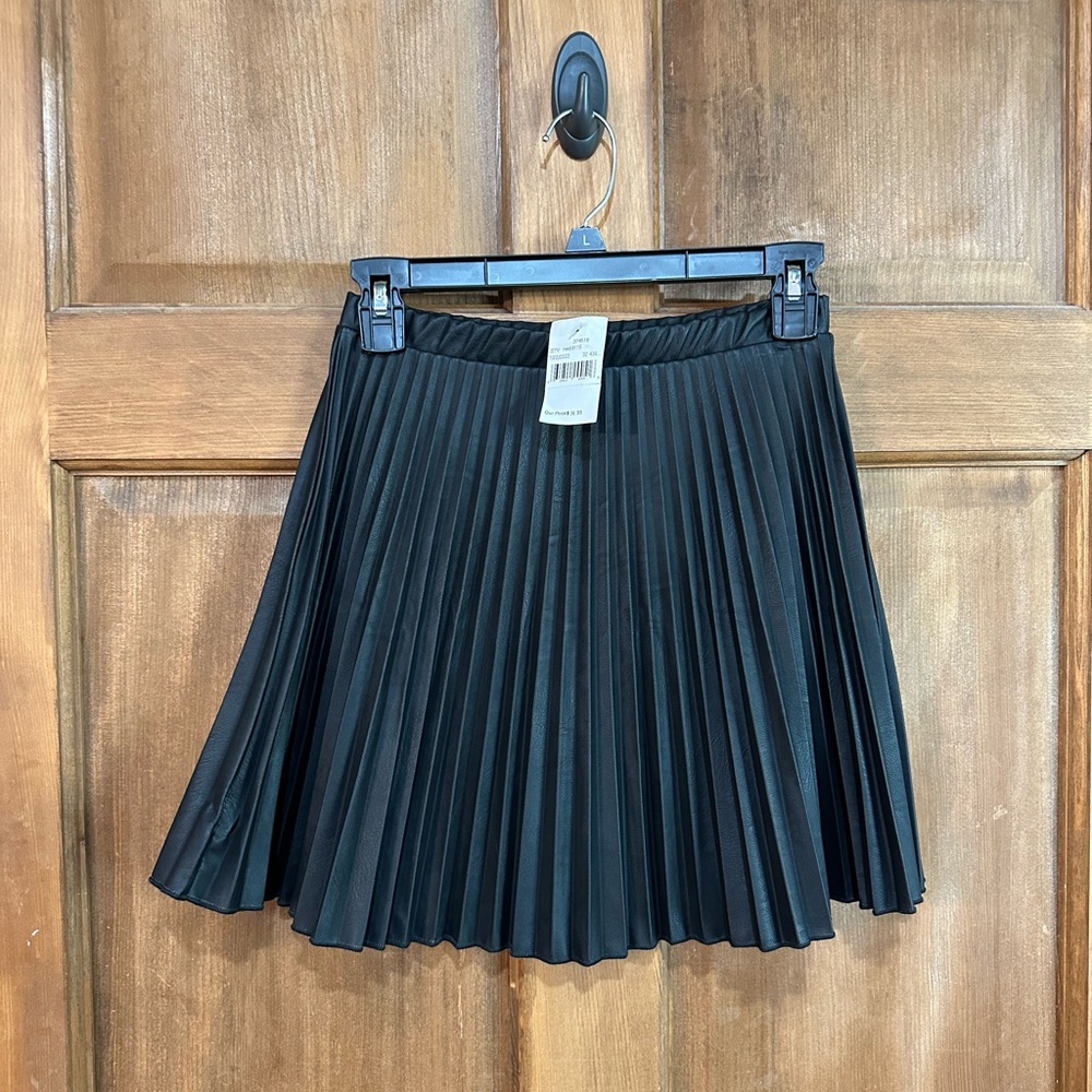 Black Hashtag Skirt